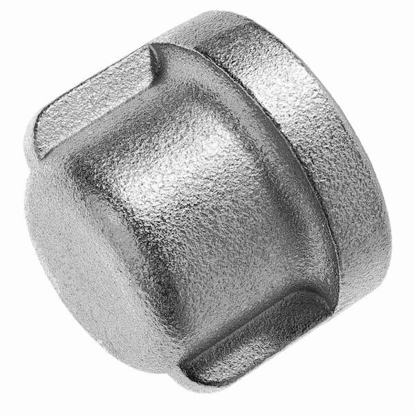 Usa Industrials Pipe Fitting - 304 Stainless Steel - Class 150 - Cap - 2 NPT Female ZUSA-PF-19264 - main